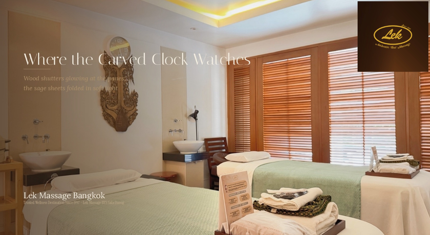 Lek Massage Bangkok BTS Saladaeng Quarter Saladaeng Lek Massage Saladaeng (เล็กมาสสาจ ศาลาแดง) 3