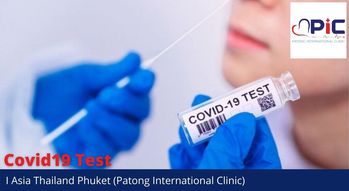 Covid19 Test-I Asia Thailand Phuket (Patong International Clinic)Patong Beach  1