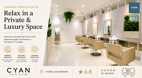 CYAN Hair Salon Thonglor CYAN hair salon バンコク1号店 1