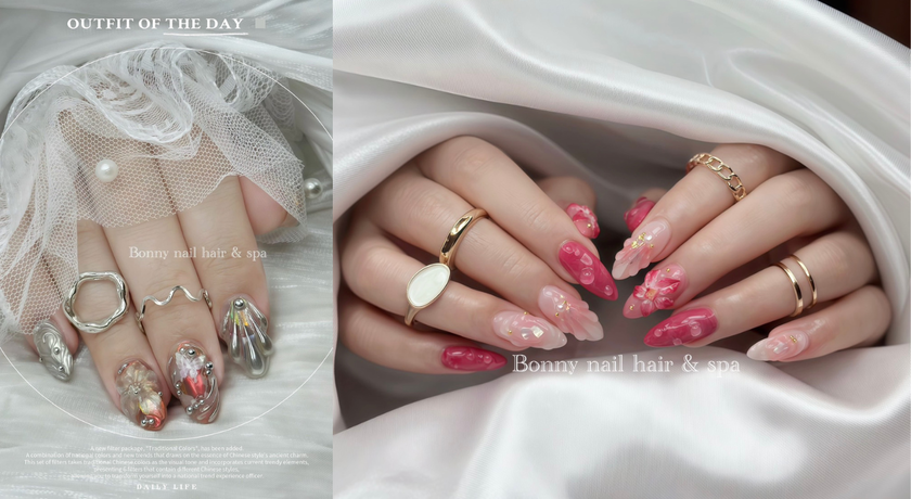 Bonny Nail Hair & Spa Bonny Nail Hair & Spa - ร้านทำเล็บ อ่อนนุช 70 ใกล้ BTS 9