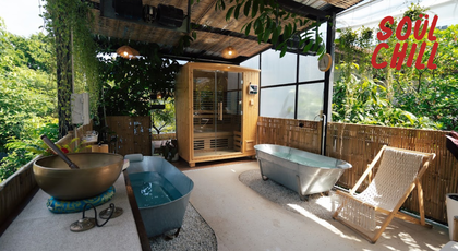 SOULCHILL TREEHAUS | Ice Bath & Sauna SOULCHILL TREEHAUS – โซลชิลล์ ทรีเฮาส์ ไอซ์บาธ ซาวน่า แบบส่วนตัว ลาซาล บางนา 1