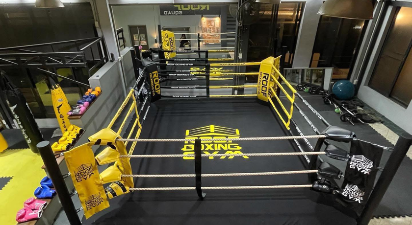Roof Boxing Gym Roof Boxing Gym – รูฟ บ็อกซิ่ง ยิม มวยไทยฟิตเนส ย่านเฉลิมพระเกียรติ ร.9 3