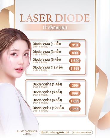 Luxe Bangkok Clinic (BTS Phahonyothin 24) Luxe Bangkok Clinic (BTS Phahonyothin 24) (มีสาขาเดียวเท่านั้น)  image_picker_A84AE2C2-91E5-49C6-BCCA-C2A094C69E9C-38491-00000424F56044FA