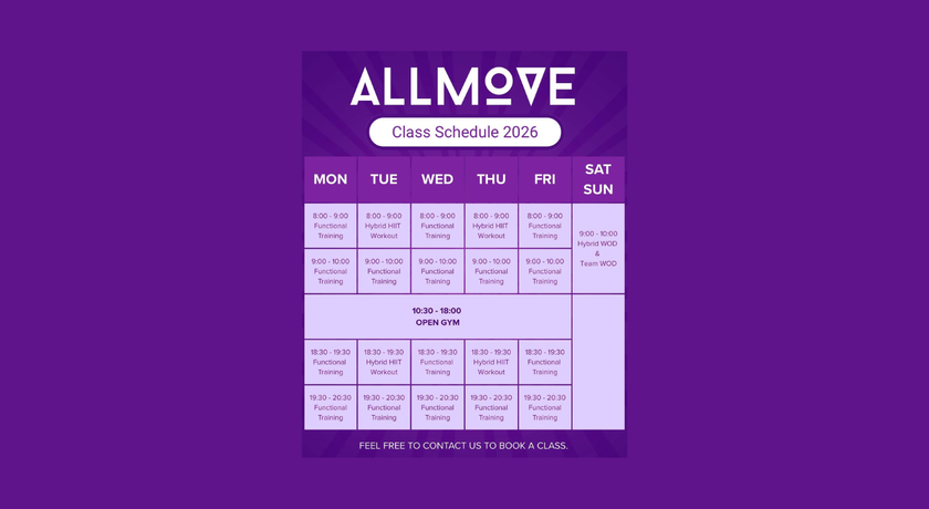 Allmove Gym (Hyrox Crossfit Hybrid) Allmove - ออลมูฟ ฟิตเนสสาย Functional ครบจบในที่เดียว 10
