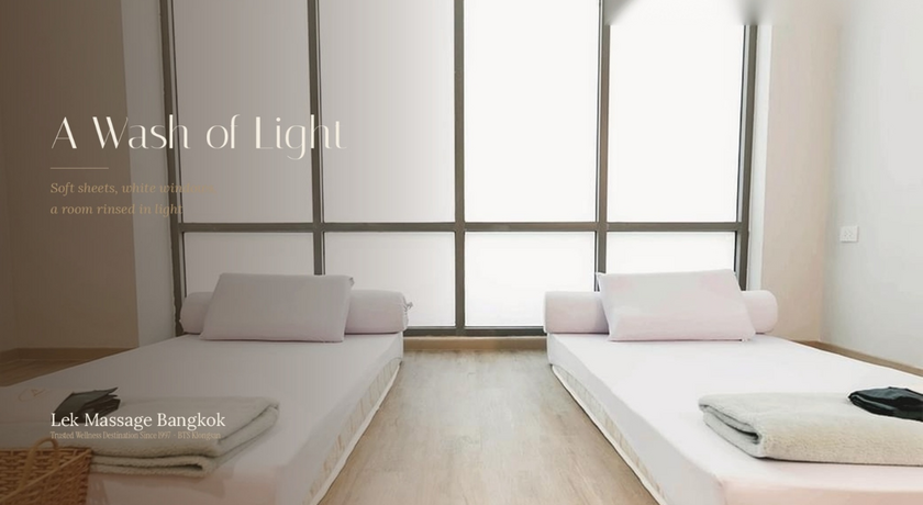 Lek Massage Bangkok - BTS Klongsan-The Quarter Chaophraya Lek Massage The Quarter Chaophraya – เล็ก มาสสาจ เดอะ ควอเตอร์ เจ้าพระยา สปาครบวงจรริมแม่น้ำเจ้าพระยา 13