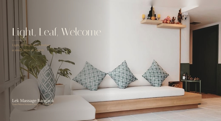 Lek Massage Bangkok - BTS Klongsan-The Quarter Chaophraya Lek Massage The Quarter Chaophraya – เล็ก มาสสาจ เดอะ ควอเตอร์ เจ้าพระยา สปาครบวงจรริมแม่น้ำเจ้าพระยา 8