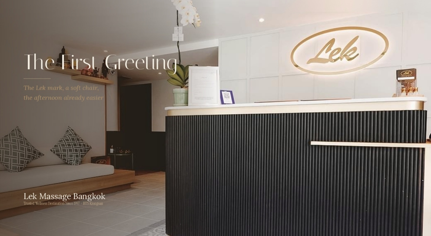 Lek Massage Bangkok - BTS Klongsan-The Quarter Chaophraya Lek Massage The Quarter Chaophraya – เล็ก มาสสาจ เดอะ ควอเตอร์ เจ้าพระยา สปาครบวงจรริมแม่น้ำเจ้าพระยา 7
