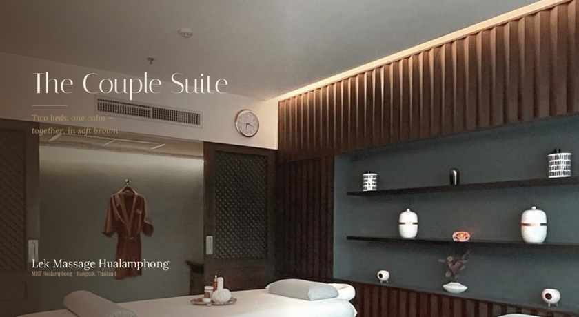 Lek Massage Bangkok -MRT Hualamphong - The Quarter Hualamphong  13
