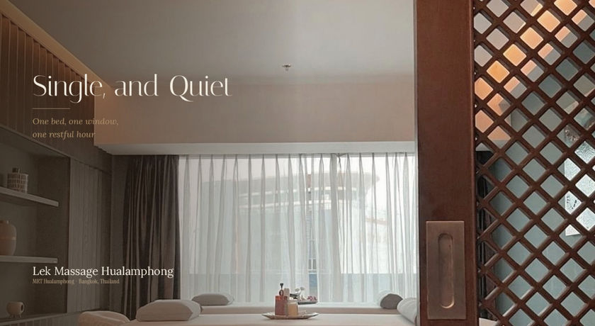 Lek Massage Bangkok -MRT Hualamphong - The Quarter Hualamphong  10