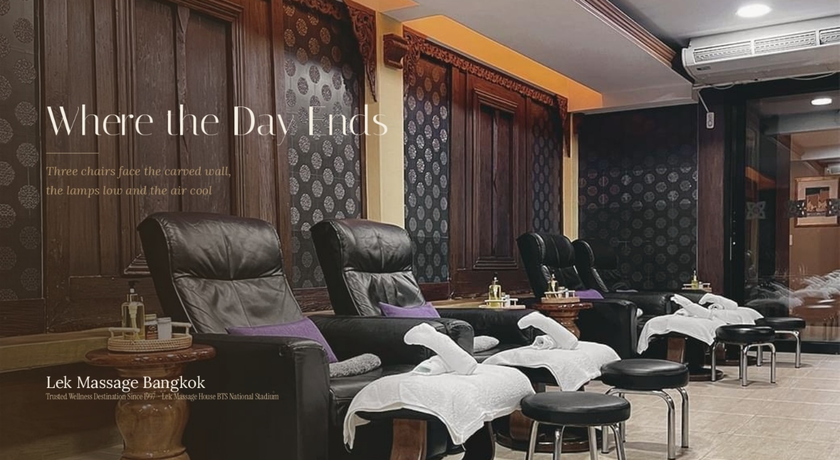 Lek Massage Bangkok - Lek Massage House - BTS National Stadium  1