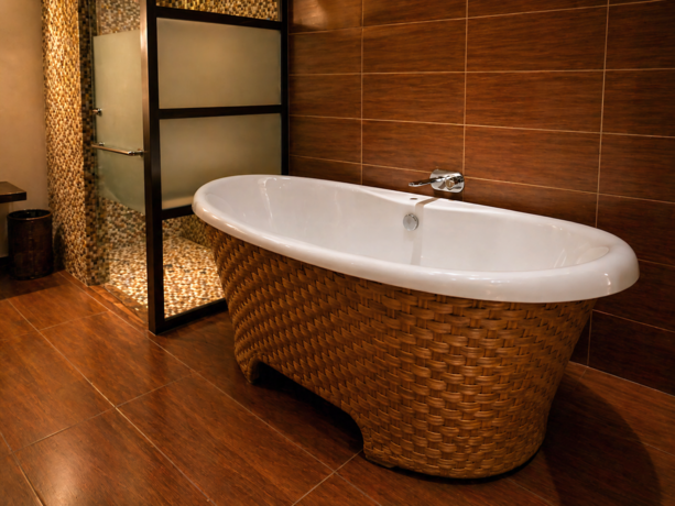 Rumah Wangi Airport Spa Kuta Rumah Wangi Airport Spa - สปาใกล้สนามบินกูตา บาหลี RWI_Bathtub