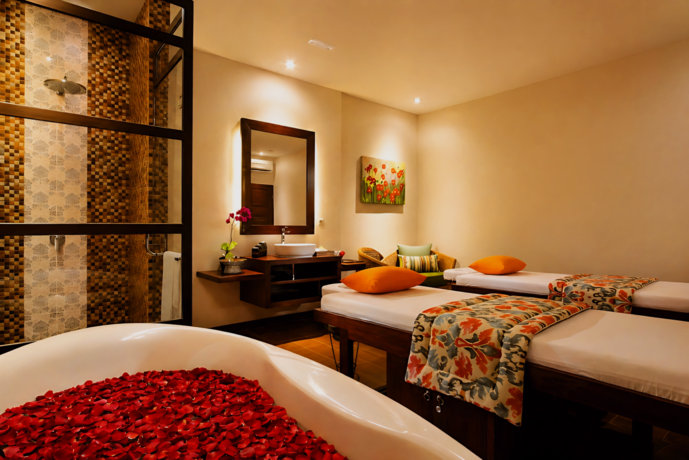 Rumah Wangi Airport Spa Kuta Rumah Wangi Airport Spa - สปาใกล้สนามบินกูตา บาหลี RWI_Room_Spa_Double