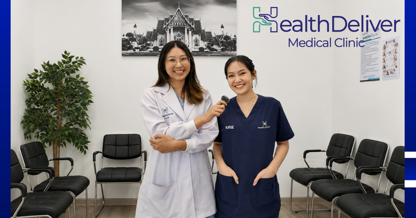 HealthDeliver Clinic (Phrom Phong) HealthDeliver Clinic (Phrom Phong) - คลินิกเฮลท์เดลิเวอร์ (พร้อมพงษ์) Shoppee_Phrom_Phong